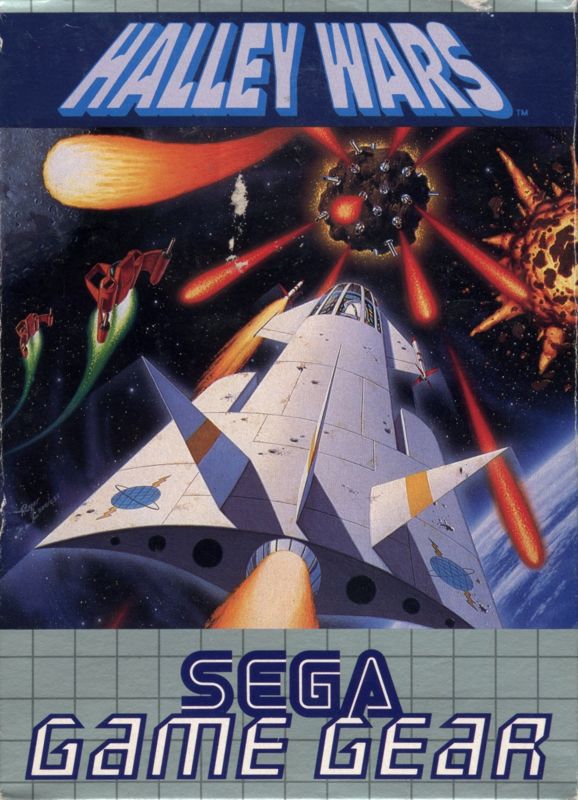 Halley Wars box art for Sega Game Gear